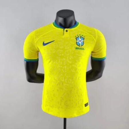 Brazil home player version jersey 2023