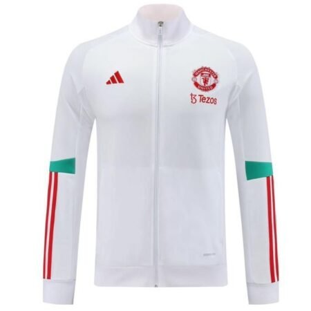 Manchester United white Tezos jacket