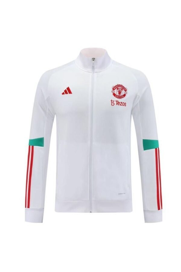 Manchester United white Tezos jacket