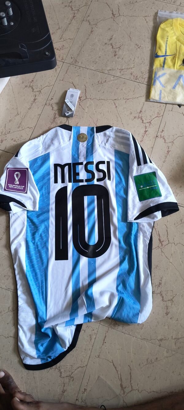 Argentina home player version messi jersey 2022 - Image 2